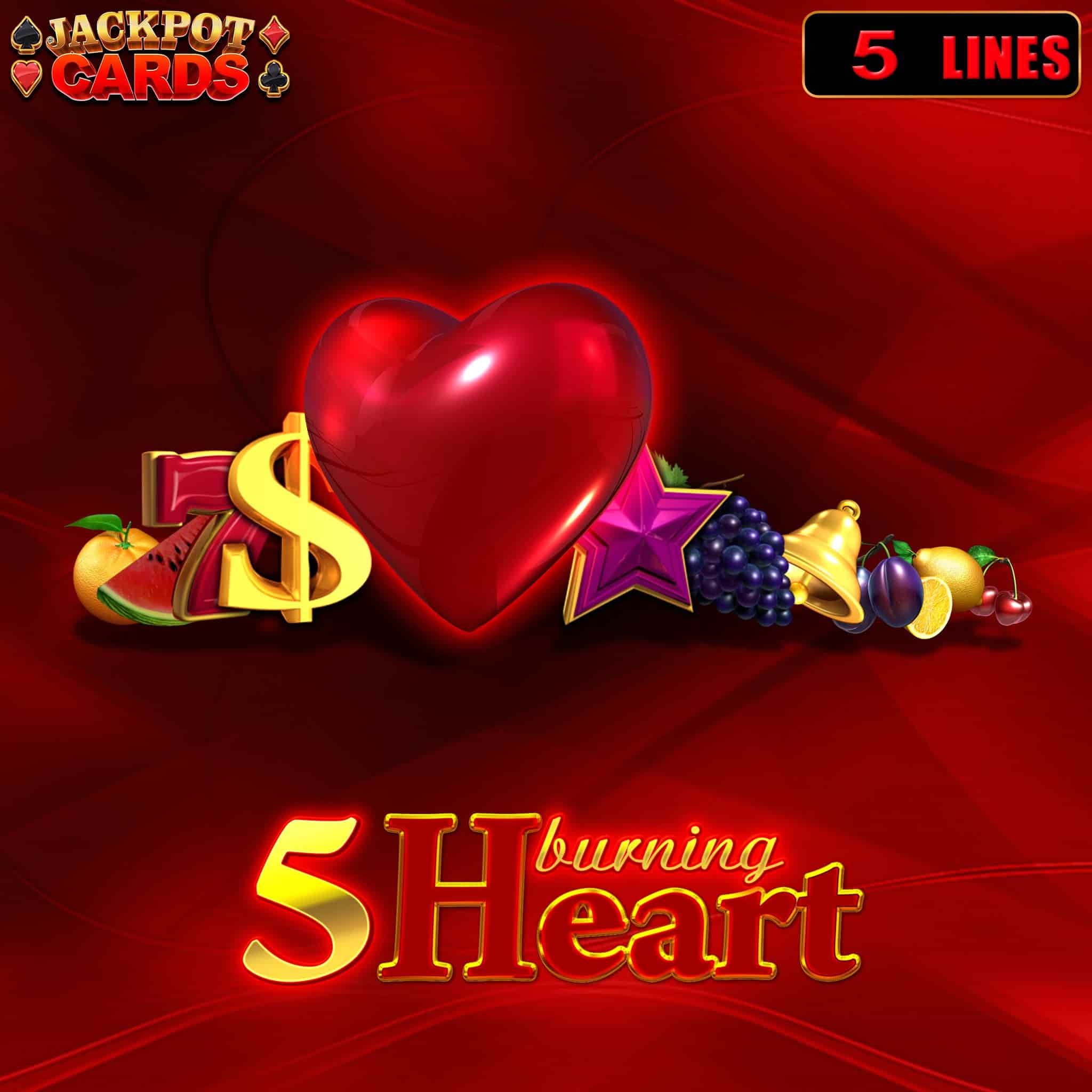 5 hearts